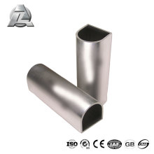 Modern durável 6063 china liga perfil de alumínio meia volta